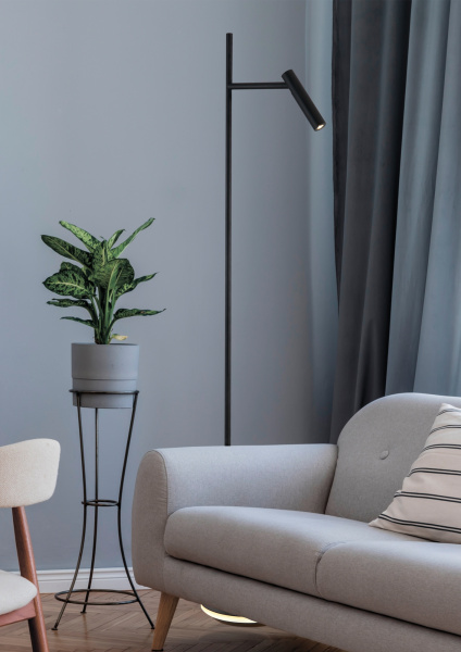 Купить Maytoni Table & Floor Estudo Торшер Черный Z010FL-L8B3K