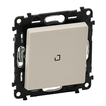 Legrand Valena LIFE DIY Сл.кость Выключатель 1-клавишный с подсветкой 10А 250В 752510