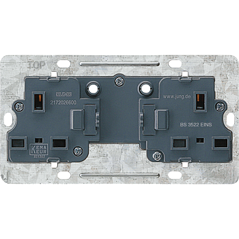 JUNG Розетная вставка, британский стандарт BS3522EINS