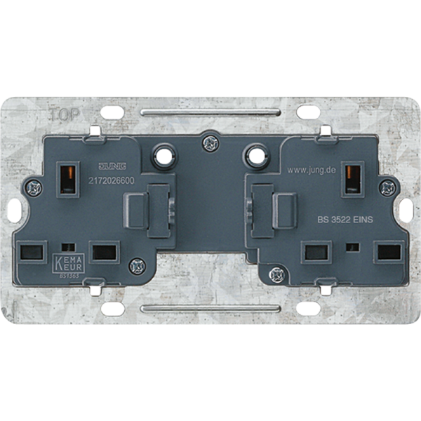 JUNG Розетная вставка, британский стандарт BS3522EINS
