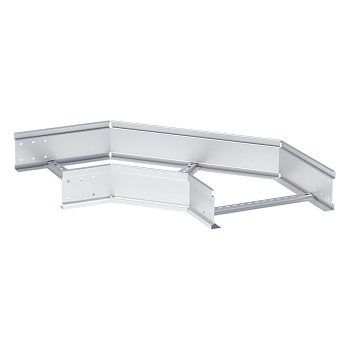 EKF PROxima Угол 90 градусов горизонтальный лестничный усиленный 150x400 мм (2 мм)