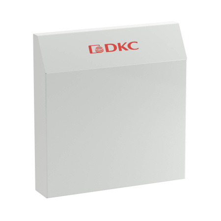 DKC Защитная панель IP56, листовая сталь RAL7035, для вентиляторов и решеток 205x205 мм R5RK13