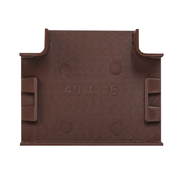 Купить EKF PROxima Угол T-образный (40х16) (4 шт) Plast под темное дерево