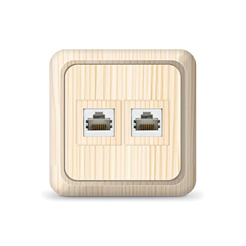 UNIVersal "Олимп" Розетка "Сосна"комп. 2-ая 1077