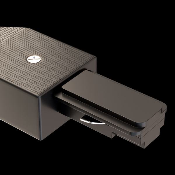 Купить Maytoni Single phase track system Accessories for tracks Черный Аксессуар для трекового светильника TRA001CS-11B