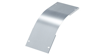 DKC Крышка на угол вертикальный внешний 45 градусов 80х500, 1,2 мм, горячий цинк, в комплекте с крепежными элементами необходимыми длямонтажа