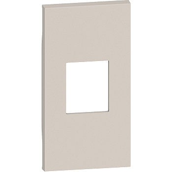 BT Living now Песочный Лицевая панель для оптоволоконной розетки 2 мод KM13M2