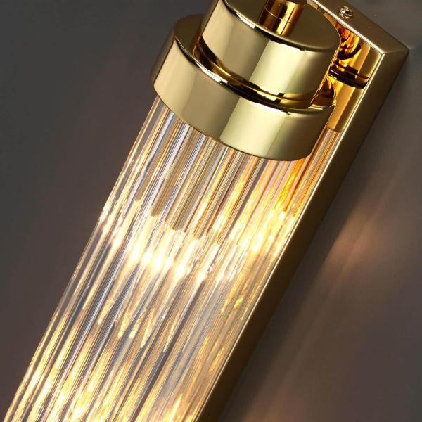 Купить Odeon Light 4822/2W WALLI ODL21 505 золотой/прозрачный Настенный светильник E14 2*40W LORDI