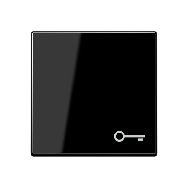 JUNG Клавиша с вимволом двери, чёрный A590BFTSW