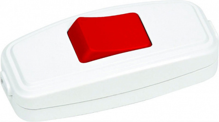 Horoz Electric 300-002-708 Выключатель для БРА подвесной красно-белый 120/960 шт HRZ00001370