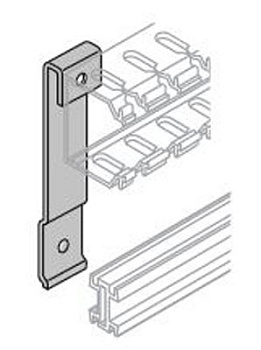 ABB Держатель для перф.каб-канала (4шт),металл AD1037