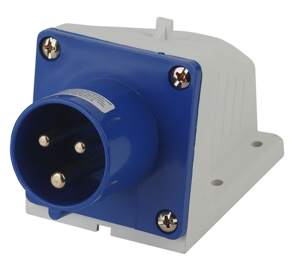 ЭРА VS-16-2P-PE-IP44 Вилка стационарная 513 2Р+РЕ 16А 220В