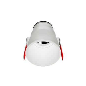 Varton Рамка для модульного светильника FLEX 50 04 круглая встраиваемая утопленная 95х70мм RAL9010 V1-R0-00435-10008-2000000