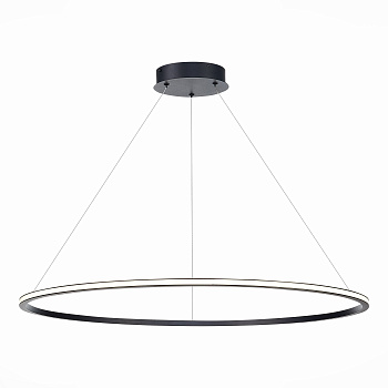 ST LUCE  ST604.443.57 Светильник подвесной Черный/Белый LED 1*57W 4000K