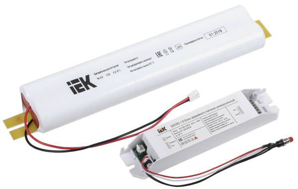 IEK Блок аварийного питания БАП40-1,0 универс. для LED IP20