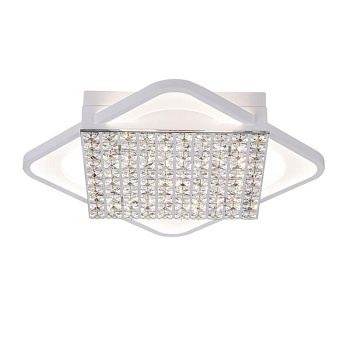 Ambrella Потолочный светодиодный светильник с пультом FA124 WH белый 104W 510*510*110 (ПДУ РАДИО 2.4)