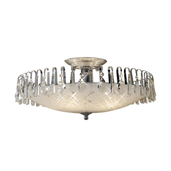 Citilux CL916151 Амели Хром Светильник Потолочный