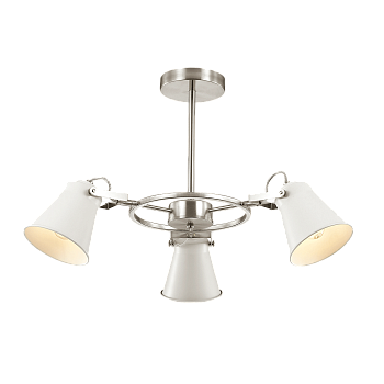 Lumion 3591/3C LN18 118 никель Люстра на штанге E27 3*60W 220V ARUDIS