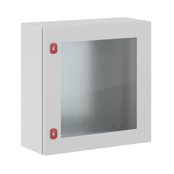 DKC Корпус навесной ST c М/П с прозрачной дверью ВхШхГ 600x600x250 мм