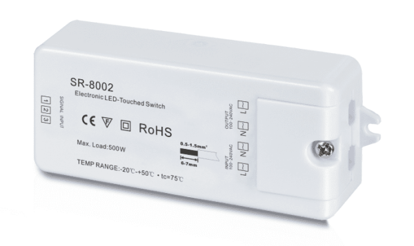 SWG Cенсор выключатель 220B "led-ball" SR-8002