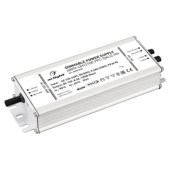 Блок питания ARPV-UH12100-PFC-DALI2-PH (12V, 8.3A, 100W) (Arlight, IP67 Металл, 7 лет) 029513(2)