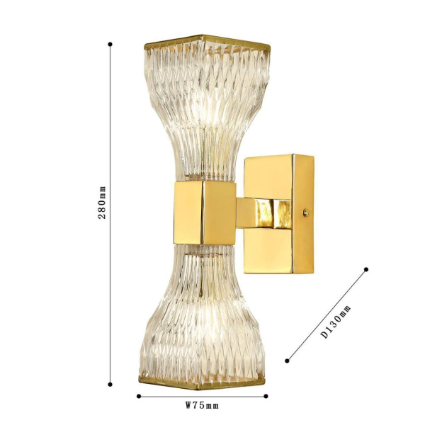Купить Favourite Бра D125*W75*H280/ 2*G9*40W, excluded 2943-2W