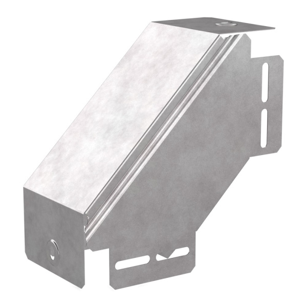 Промрукав Угол вертикальный внешний 90 градусов с крышкой Стандарт 100х100 PR16.0544