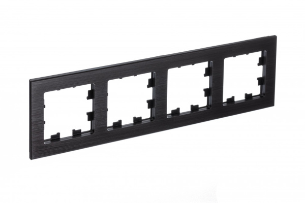 Systeme Electric AtlasDesign Nature Металл оникс Рамка 4-ая