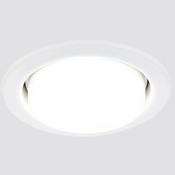 Купить Ambrella Встраиваемый точечный светильник G101 W белый GX53