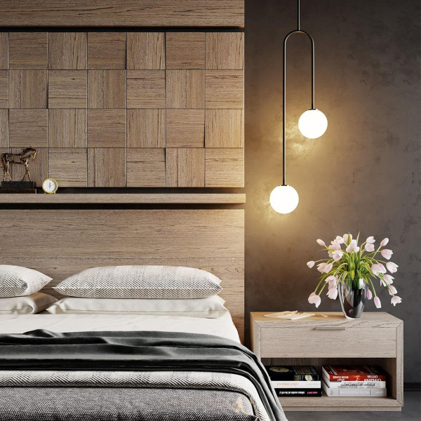 Купить Odeon Light 4340/2 L-VISION ODL22 180 черный Потолочный светильник IP20 E14*2 40W AMBI