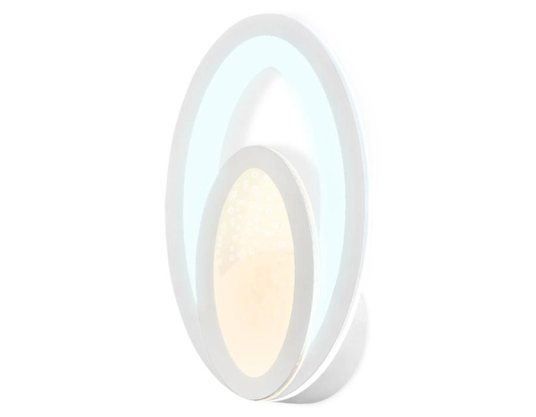 Купить Ambrella Настенный светодиодный светильник FA421 WH белый 3000K+6400K 21W 160*260*60