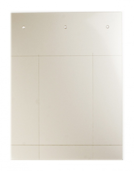 DKC Табличка полужесткая для маркировки оболочек. Клейкое основание. ПВХ. Металлик