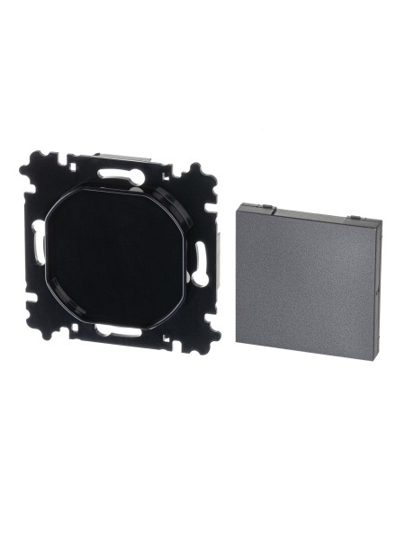 Купить ABB EPJ Levit сталь / дымчатый чёрный Заглушка, сталь 2CHH050001A6069