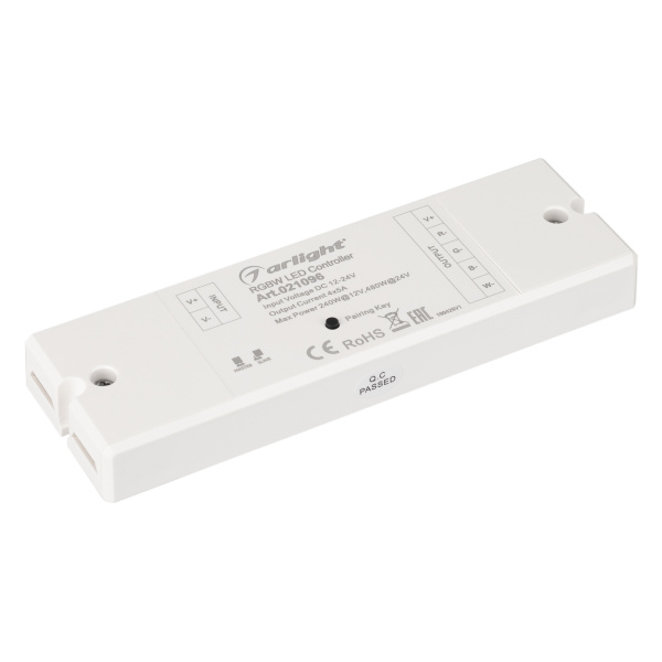 Купить Arlight Контроллер SR-2839W White (12-24 В,240-480 Вт,RGBW,ПДУ сенсор)) (IP20 Пластик, 1 год) 021096