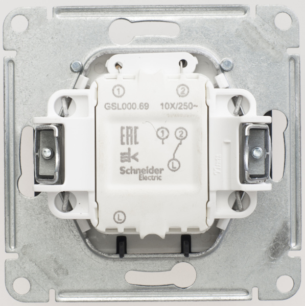 Купить Systeme Electric Glossa Антрацит Выключатель карточный, сх.6