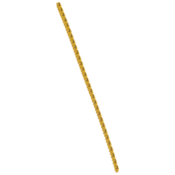 Купить Legrand CAB3 Маркер для кабеля J 1.5-2.5кв.мм. (желтый) (упаковка) 038339