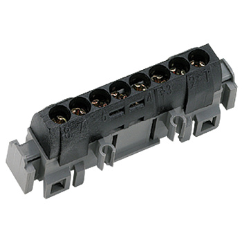 Legrand Клеммная колодка голубая 8х1.5-16мм2 (L= 75мм) 004842