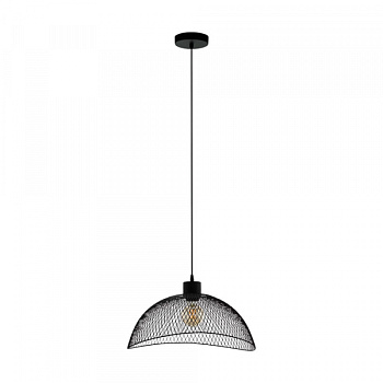 Eglo 43304 Подвес POMPEYA, 1X60W(E27), 450X440, сталь, черный