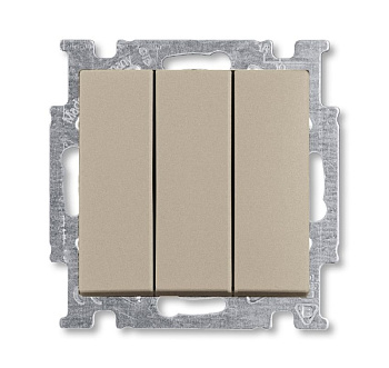 ABB BJB Basic 55 Шамп Выключатель 3-клавишный, 16А 2CKA001012A2163