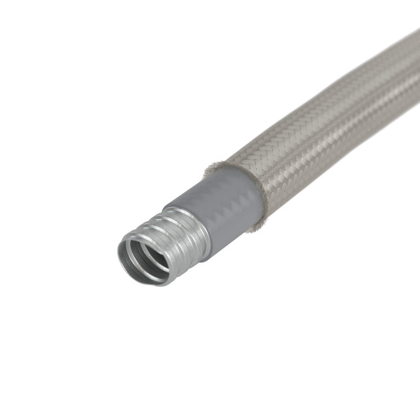 Купить DKC Металлорукав DN 20мм в гладкой EVA изоляции и оплетке из нержавейщей стали, Dвн 20,5 мм, Dнар 27,0, 50 м