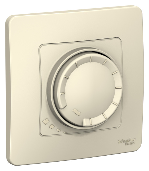 Купить Systeme Electric Blanca внутр Молочный Светорегулятор (диммер) поворотно-нажимной 400Вт