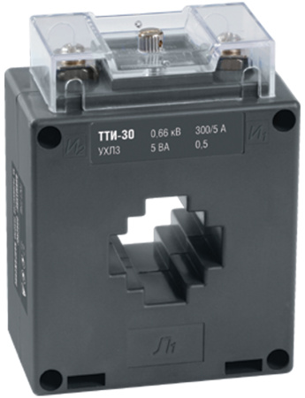IEK Трансформатор тока ТТИ-30 300/5А 5ВА класс 0,5S ITT20-3-05-0300