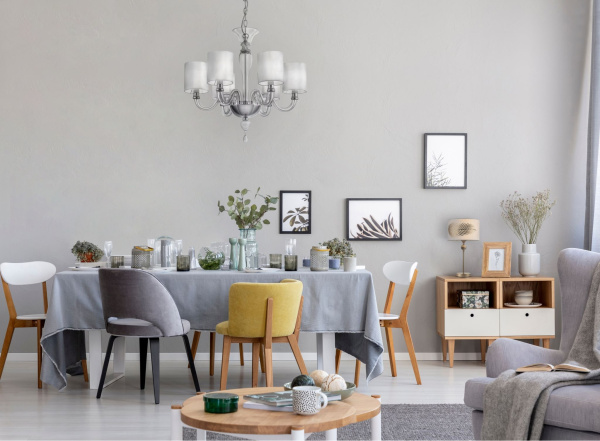 Купить Maytoni Neoclassic Leti Прозрачный Люстра E14 40W DIA012PL-08TR