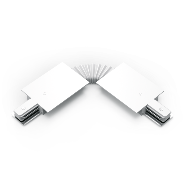 Купить Gauss Коннектор для встраиваемых трековых шинопроводов гибкий (I) белый TR142