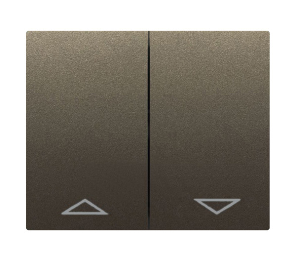 Купить Legrand Galea Life Темная Бронза Клавиша 2-я для жалюзийного выключателя 771214