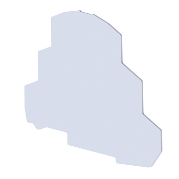 КЭАЗ Крышка концевая OptiClip EPCP3L2.5-серый