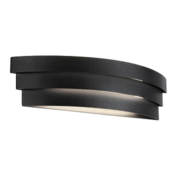 ST Luce SL1588.411.01 Светильник настенный Черный/Белый LED 1*12W