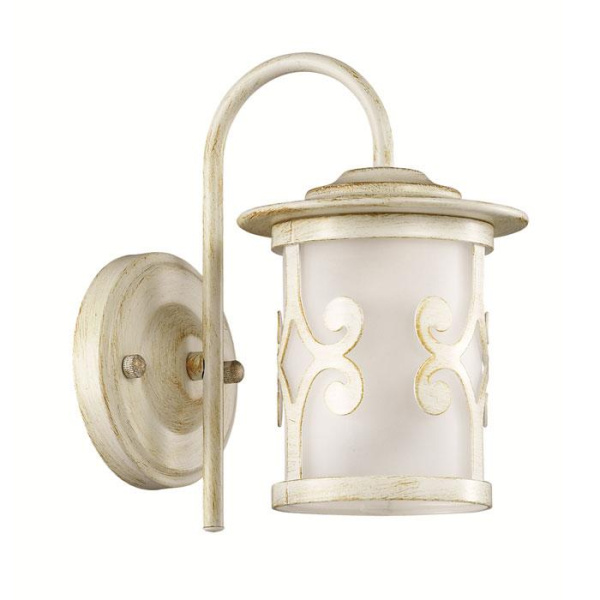 Lumion 3125/1W LN16 218 белый/зол. патина/стекло/метал. декор Бра  E27 40W 220V SEKVANA