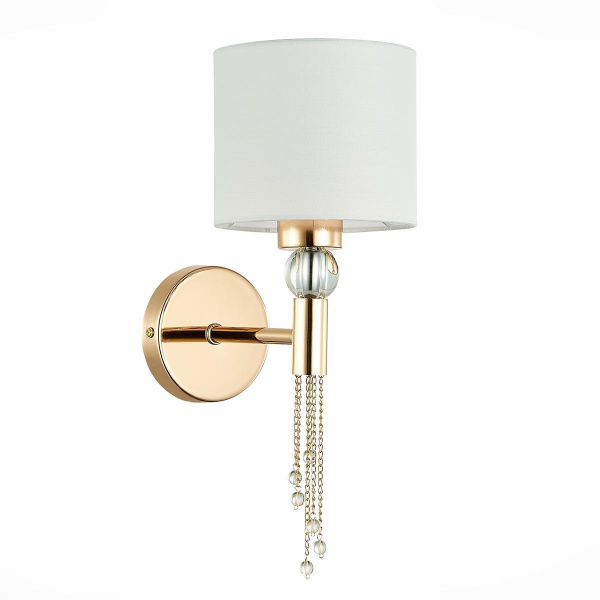 Evoluce SLE105151-01 Светильник настенный Золото/Белый E27 1*60W