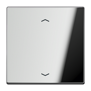 JUNG Клавиша для KNX кнопки с символами "стрелки", 1 группа металл хром GCR101P